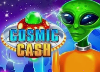 Космический слот Cosmic Cash с градиентным прогрессив барабаном.